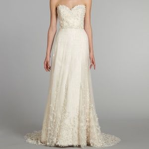 Never Worn Lazaro Wedding Dress